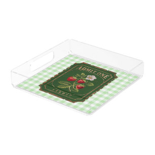 Amit one -Strawberry Acrylic Tray
