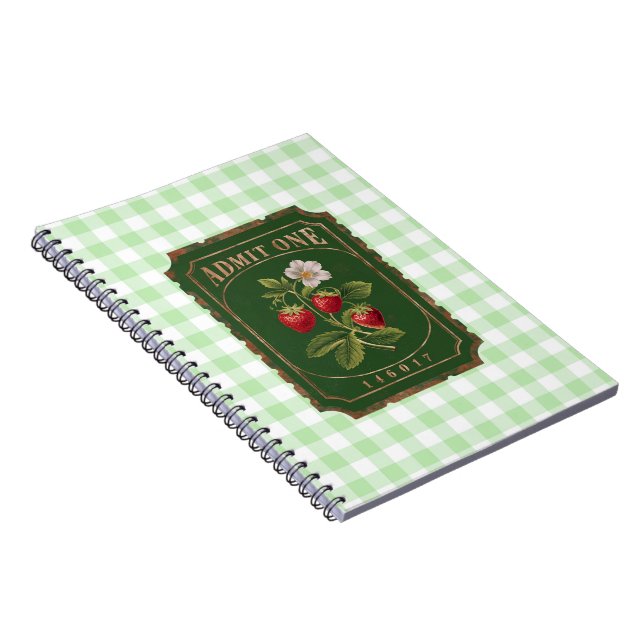 Amit one -Strawberry Notebook (Right Side)