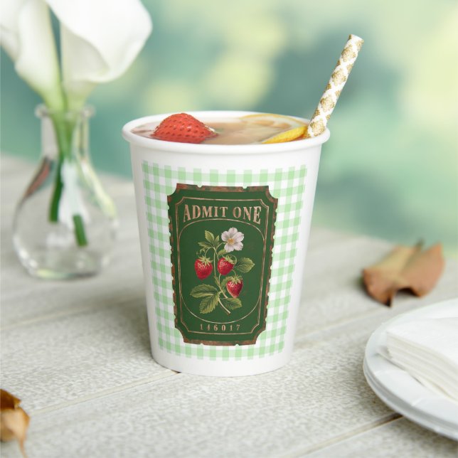 Amit one -Strawberry Paper Cups (Insitu)