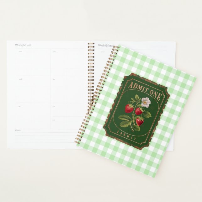 Amit one -Strawberry Planner (Display)