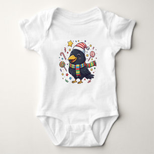 AMITA Happy Crow - Candy Fun Baby Bodysuit
