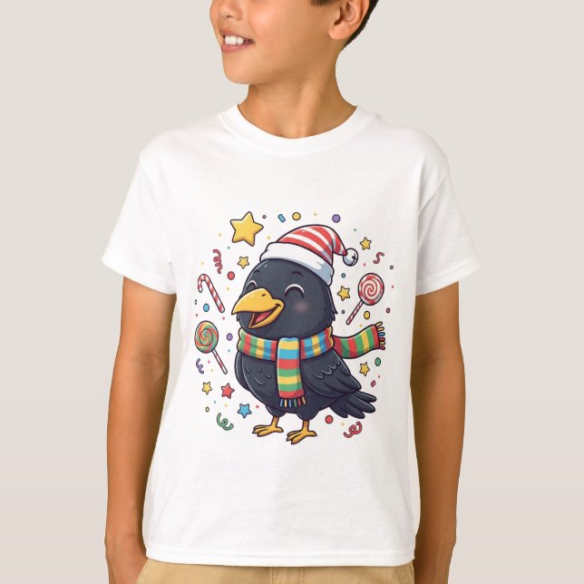 AMITA | Happy Crow - Candy Fun T-Shirt (Front)