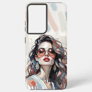 AMITA   Soft Pastel Art Woman Phone Cases