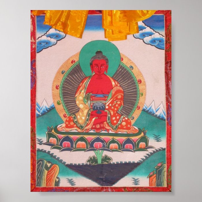 Amitabha Buddha Print