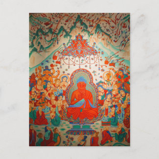 Amitabha Buddha Sukhavati Pure Land Postcard