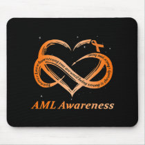 AML Warrior I'm Fine Acute Myeloid Leukemia Awaren Mouse Pad