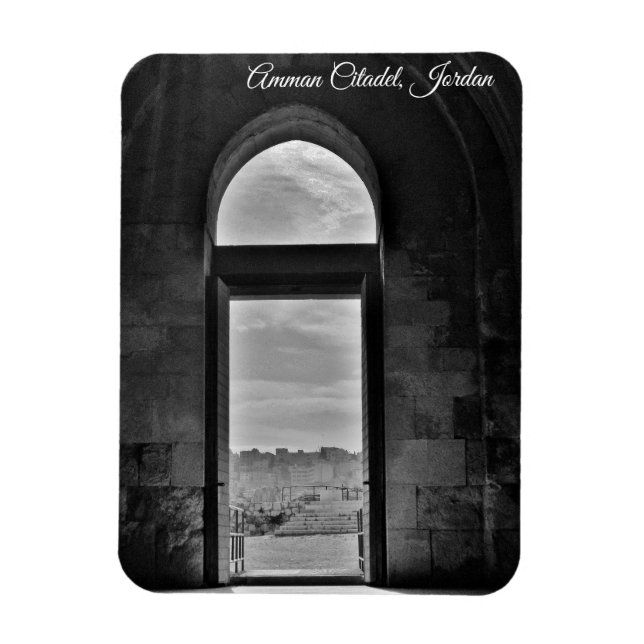 Amman Citadel, Jordan Magnet (Vertical)
