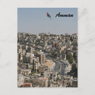 amman city postcard