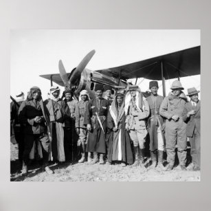 Amman, Jordan Biplane, 1921 Poster