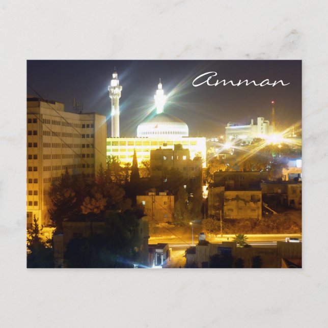 amman night postcard (Front)