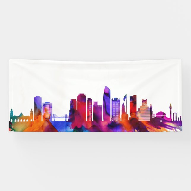 Amman Skyline Banner (Horizontal)