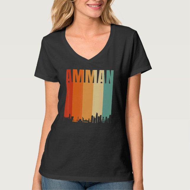 Amman Skyline T-Shirt (Front)