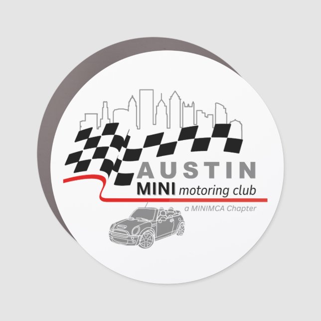 AMMC 3" ROUND MAGNET FOR BADGE (Front)