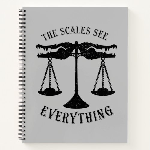 Ammit _ The Scales See Everything Notebook
