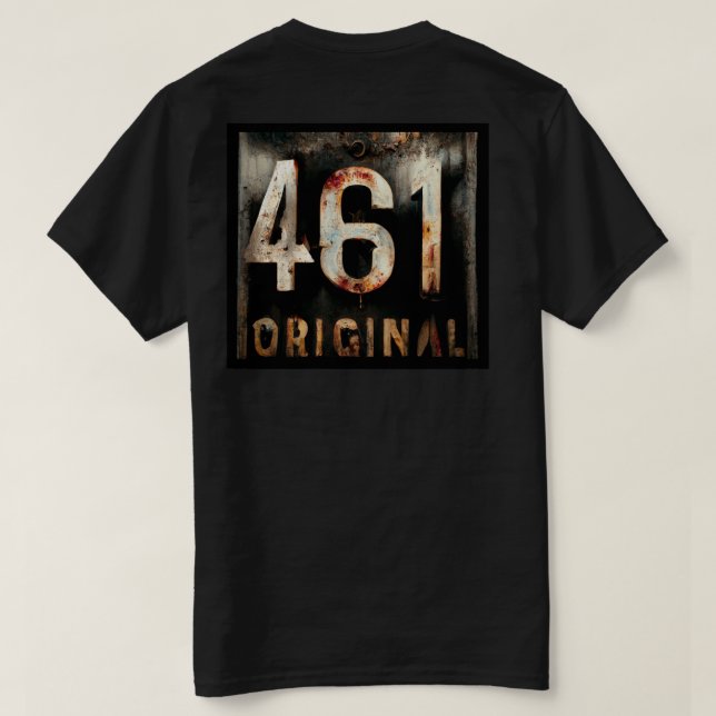 AMMO 461 Original T-Shirt (Design Back)