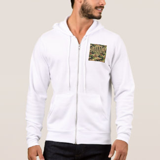 AMMO Apparel Classic Army Print Full-Zip Men's Hoodie