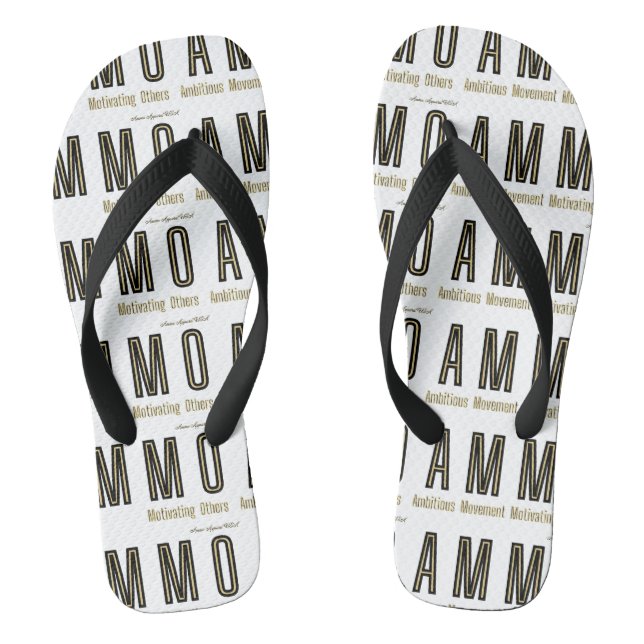 Ammo Apparel USA Acronym Unisex  Flip Flops (Footbed)