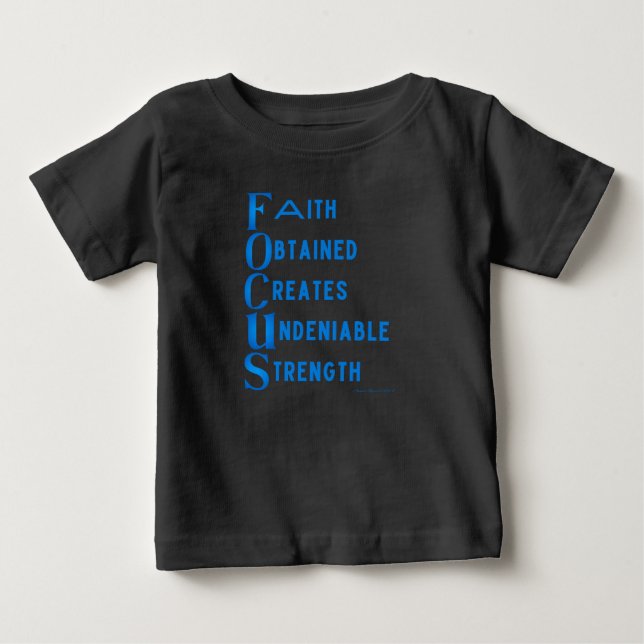 Ammo Apparel USA Focus Acronym Baby T-Shirt (Front)