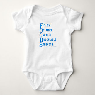 Ammo Apparel USA Focus Acronym Unisex Baby Bodysuit