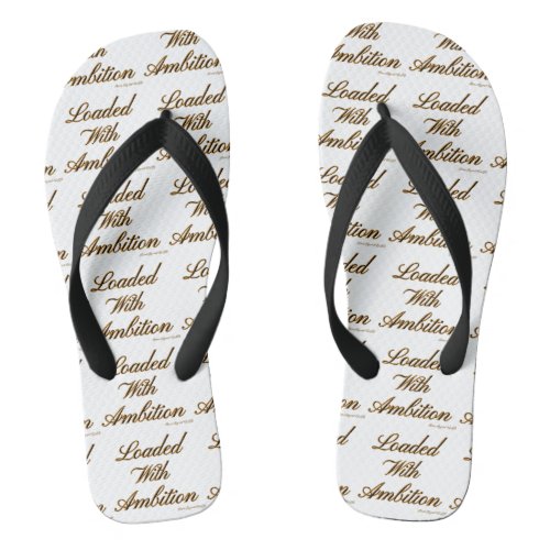 Ammo Apparel USA Loaded With Ambition II Unisex Flip Flops