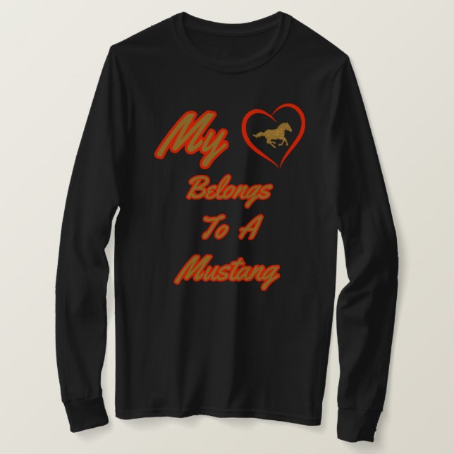 AMMO Apparel USA My Heart Belongs T-Shirt (Design Front)
