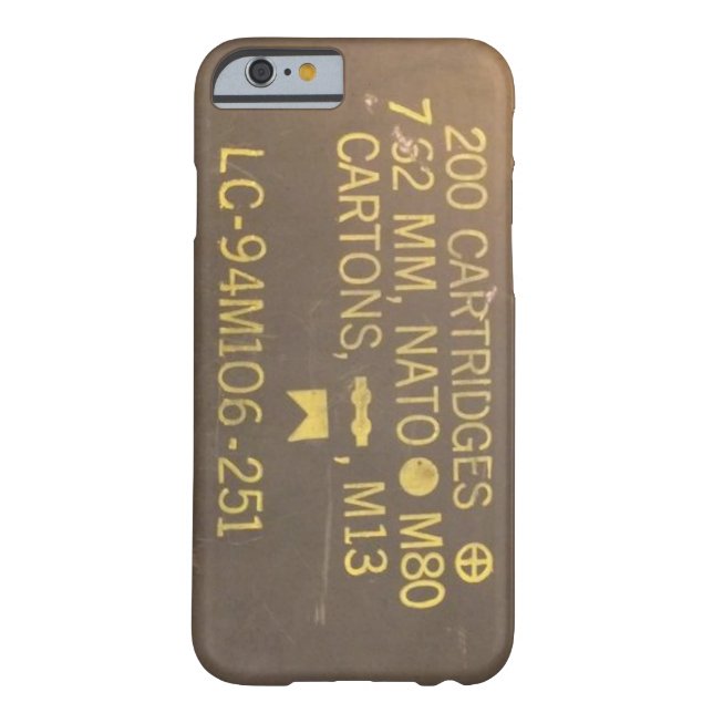 Ammo Box Case-Mate iPhone Case (Back)