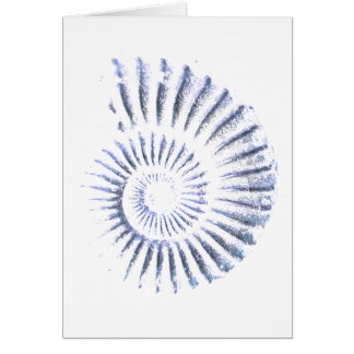 Ammonite fossil cards