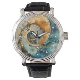 Ammonite Gem Fossil Watch