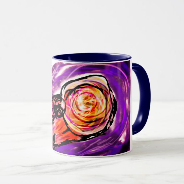 Ammonite  Gem Mug (Front Right)