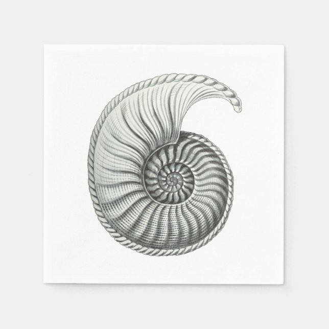 Ammonite Napkins (Front)