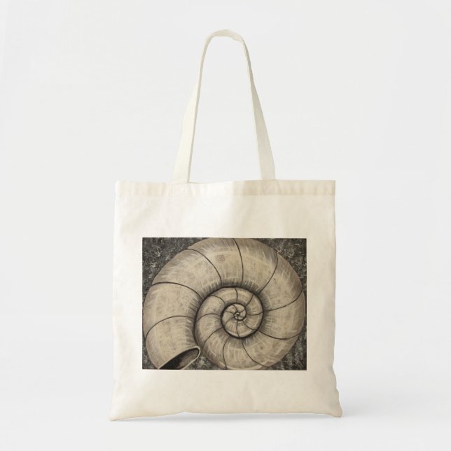 Ammonite Tote Bag (Front)