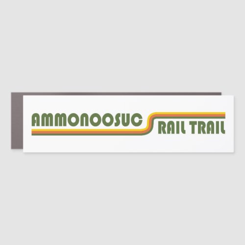 Ammonoosuc Rail Trail New Hampshire Car Magnet