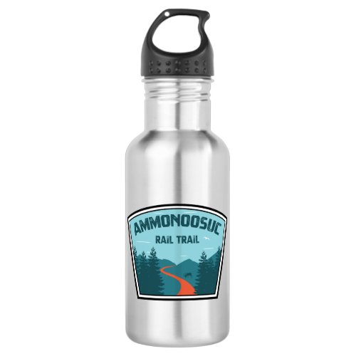 Ammonoosuc Rail Trail New Hampshire Stainless Steel Water Bottle