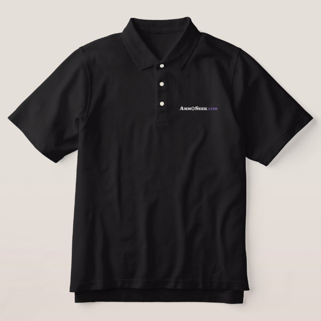 AmmoSeek Logo Polo (Design Front)