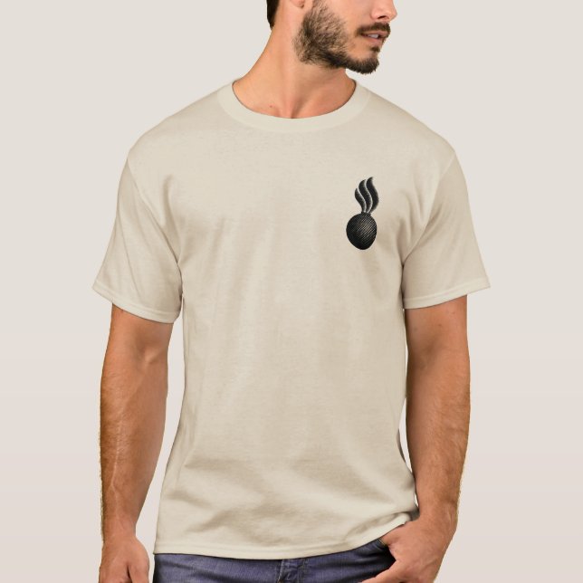 Ammunitions Pitch Pot Symbol IYAAYAS T-Shirt (Front)