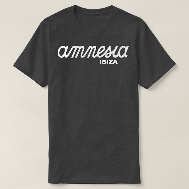 Amnesia Ibiza nightclub Balearic Islands T-Shirt (Design Front)