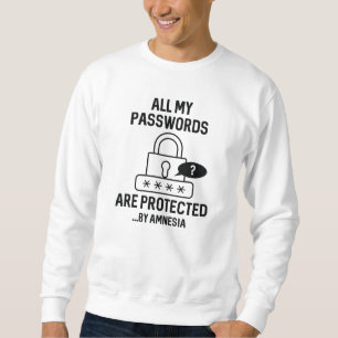 Amnesia Passwords Sweatshirt