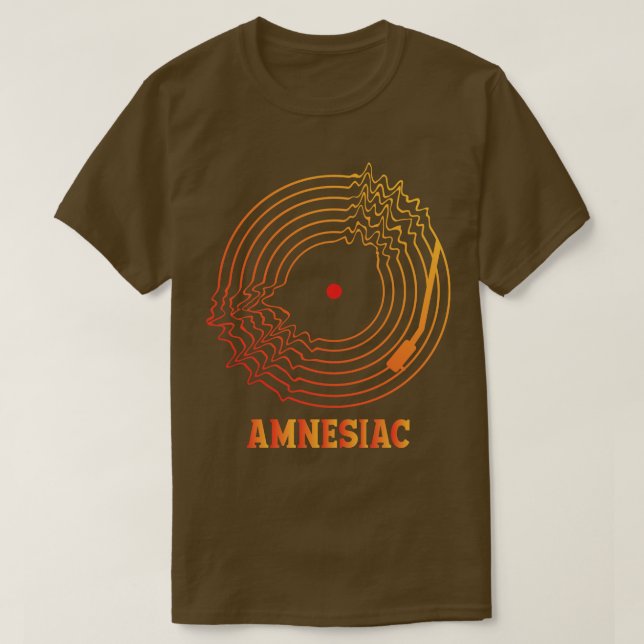 AMNESIAC RADIOHEAD 1 T-Shirt (Design Front)