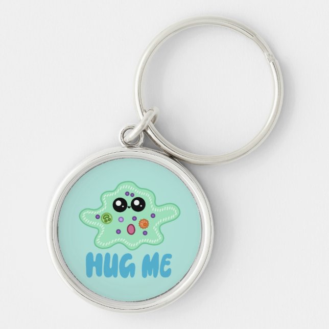 Amoeba Hug Keychain (Front)