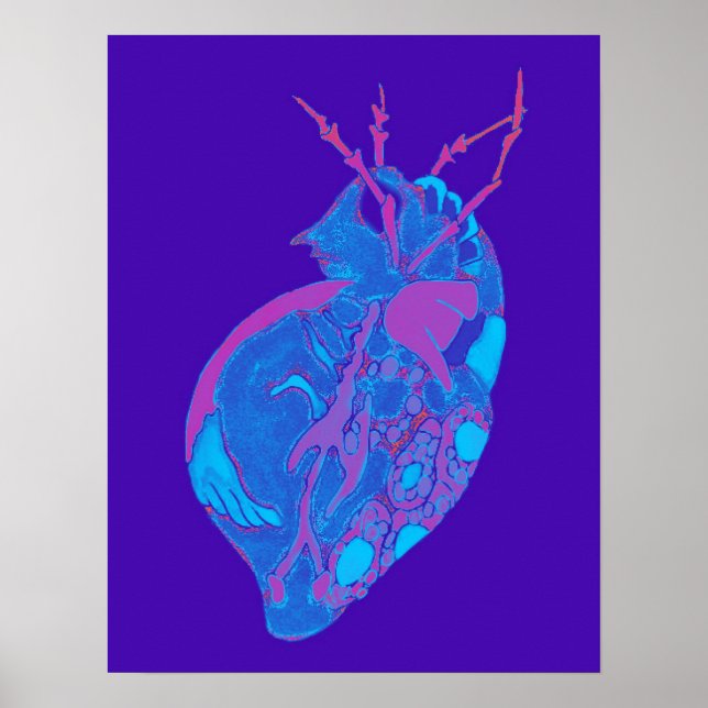 Amoeba Minx: Shockwave Blues Poster (Front)