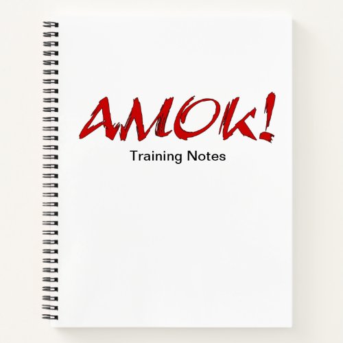 AMOK Training Notebook