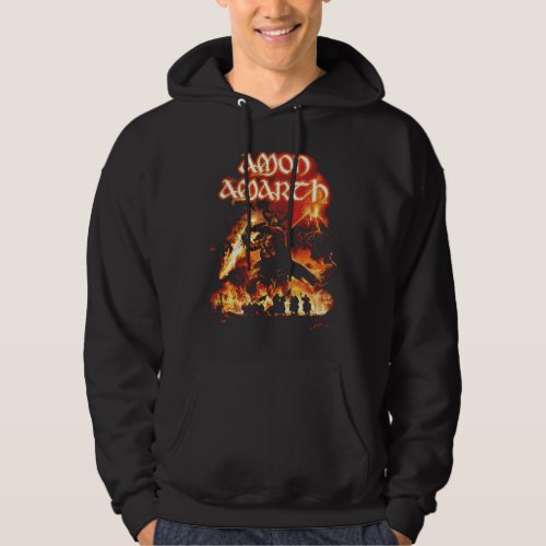 Amon Amarth Retro Fan Art Tribute Design Hoodie