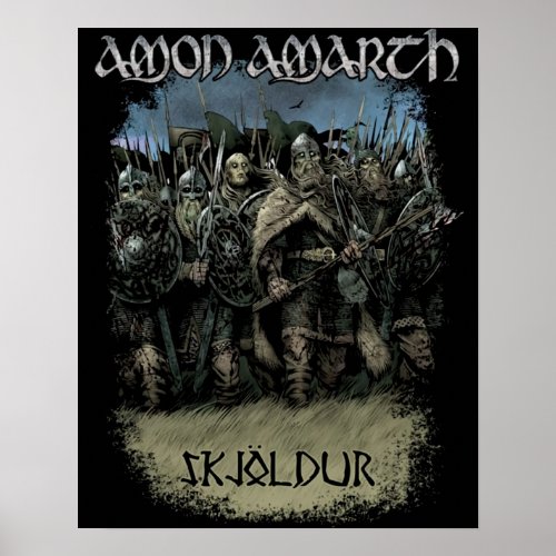 Amon Amarth Vintage Look Fan Gift Poster