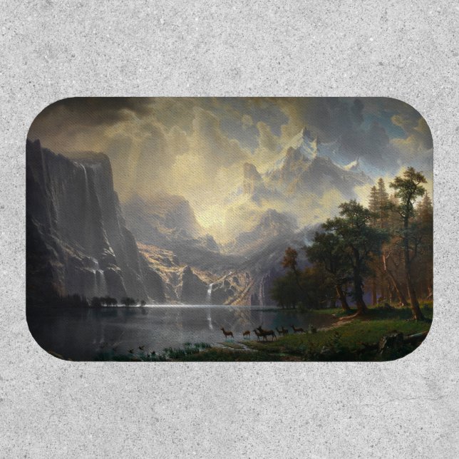 Among Sierra Nevada California mountain landscape  Patch (Front)