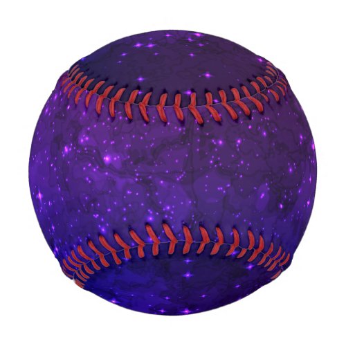 Among Stars in the Blue and Purple Galaxy Baseball