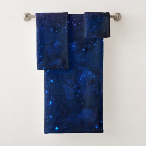 Among Stars in the Galaxy Bath Towel Set