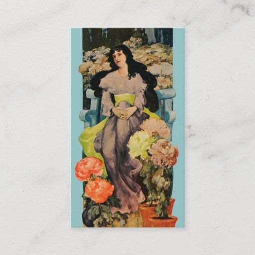 Customizable Among the Chrysanthemums Business Card