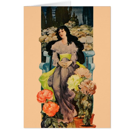 Among the Chrysanthemums Cards (Front)