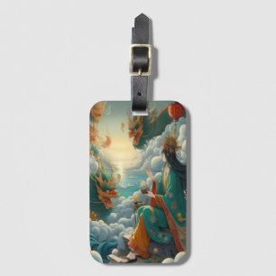 Among the Clouds Luggage Tag