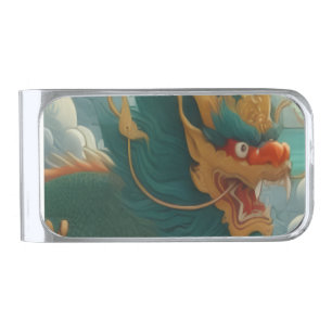 Among the Clouds Silver Finish Money Clip